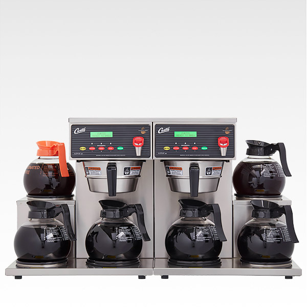 G3 Alpha® Decanter 6 Station Twin with 6 Lower Warmers