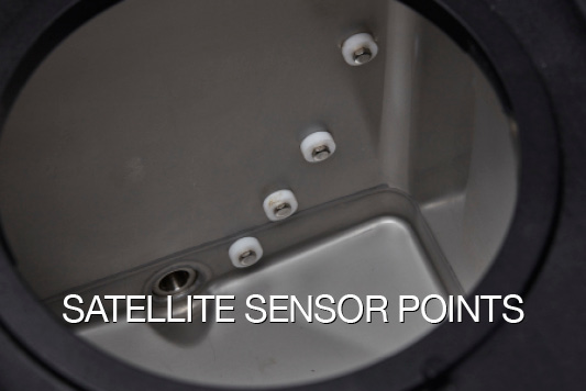 satellite sensor points