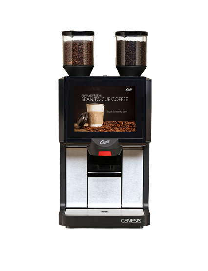 BEAN-TO-CUP COFFEE MACHINE & BEANS