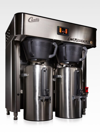Curtis OMGT16 3 gal Twin Coffee Urn Brewer w/ Dispenser, 208v/3ph Commercial  Tea Brewer - Yahoo Shopping