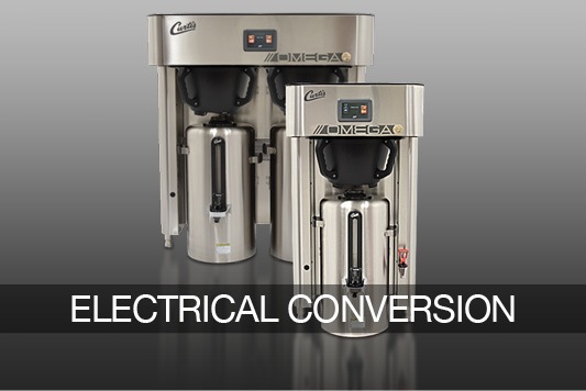 Curtis Omega G4 Coffee Urn Brewer electric twin- (2) 3 gallon capacity